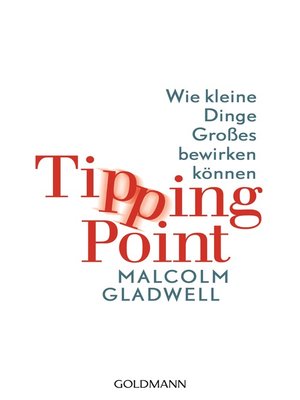 cover image of Tipping Point: Wie kleine Dinge Großes bewirken können